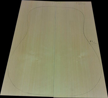 Table acoustique épicéa 4° choix