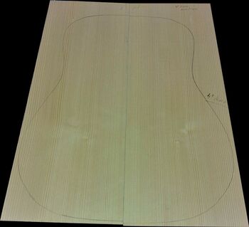 Table acoustique épicéa 4° choix