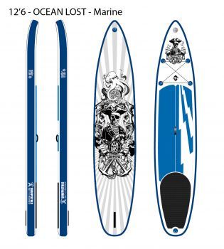 SURFPISTOLS GHOST GREY 12'6 30'' 6''