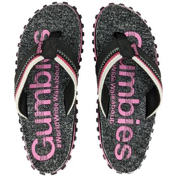 Tongs Gumbies Islander | Femme | Black Pink