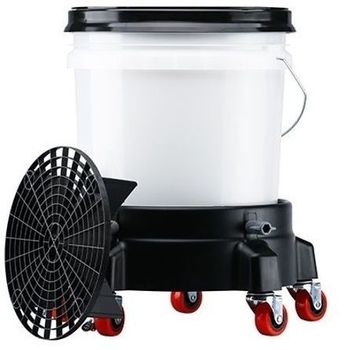 SEAU DE LAVAGE PROFESSIONNEL "PACK ACCESSOIRES" + CHARIOT