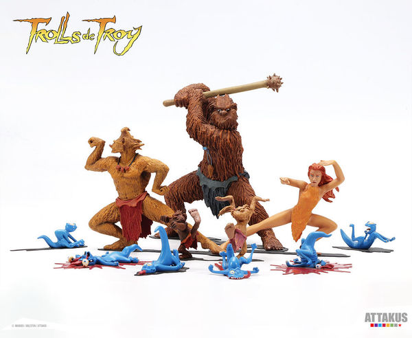 Trolls de Troy Pack 11 personnages Attakus