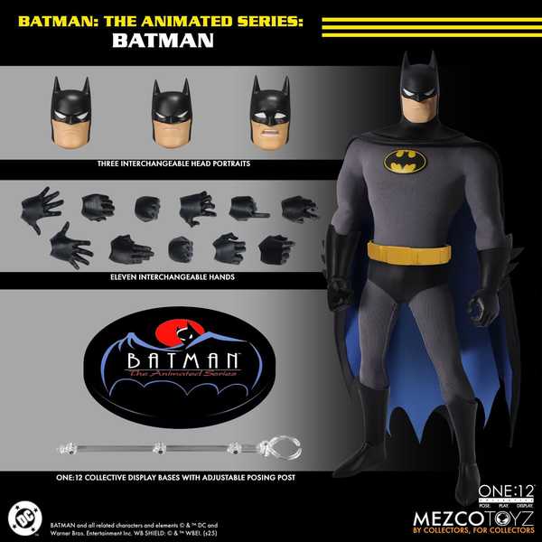 Batman: The Animated Series figurine 1/12 Batman Mezco