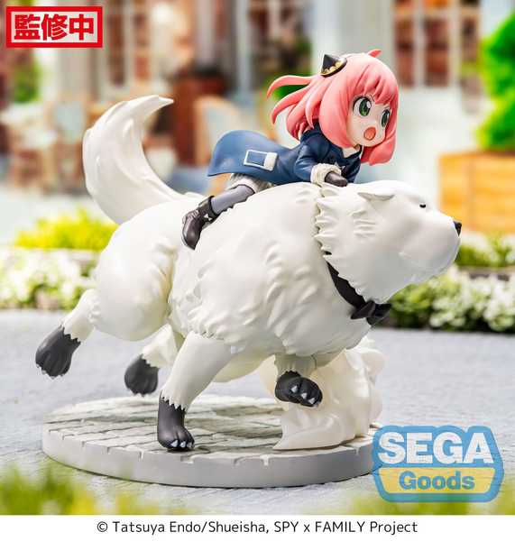 Spy x Family statuette Luminasta PVC Anya Forger & Bond Forger Mission Extend SEGA