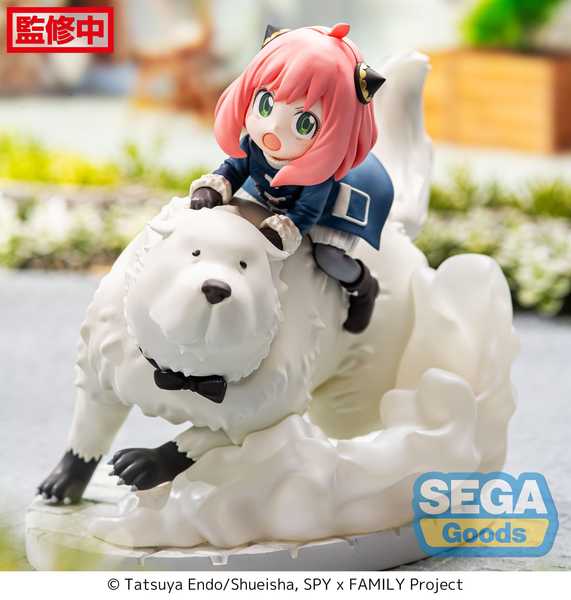 Spy x Family statuette Luminasta PVC Anya Forger & Bond Forger Mission Extend SEGA