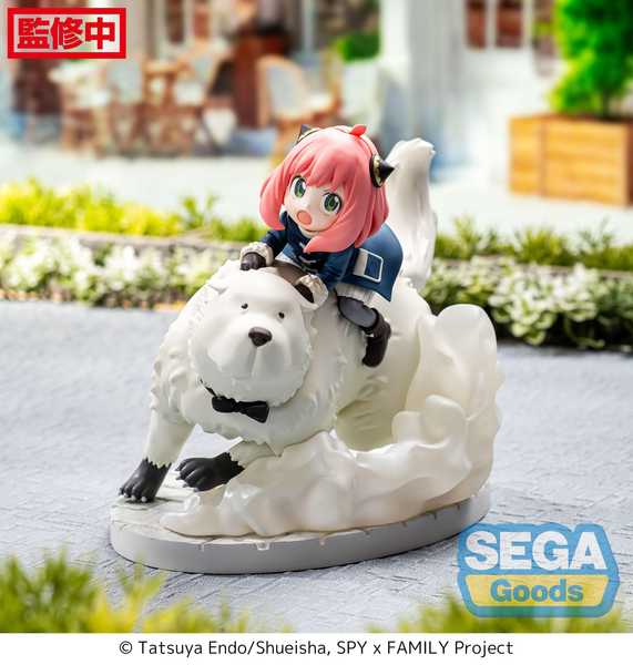 Spy x Family statuette Luminasta PVC Anya Forger & Bond Forger Mission Extend SEGA