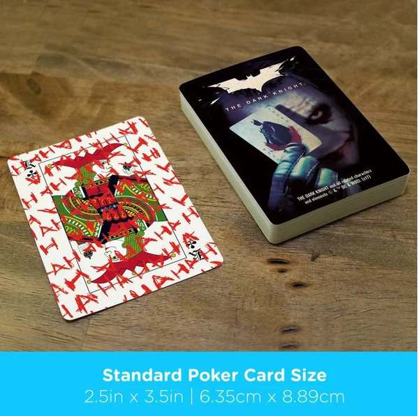 Dark knight jokers playing cards jeu de cartes à jouer Aquarius