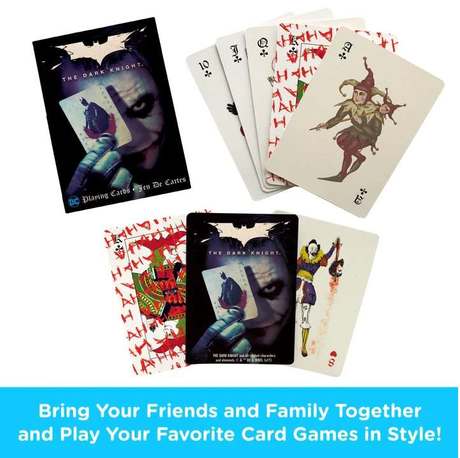 Dark knight jokers playing cards jeu de cartes à jouer Aquarius