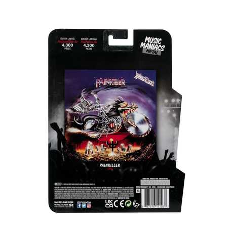 Judas Priest Music Maniacs Heavy Metal figurine Rob Halford McFarlane Toys