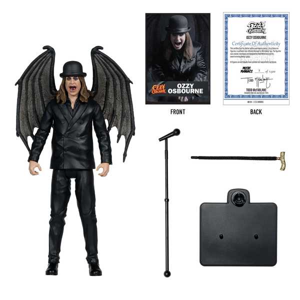 Ozzy Osbourne Metal figurine Music Maniacs Ozzy Osbourne McFarlane Toys