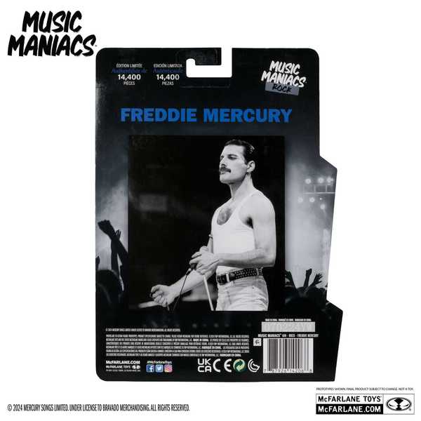 Music Maniacs Rock figurine Freddy Mercury McFarlane Toys