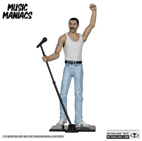 Music Maniacs Rock figurine Freddy Mercury McFarlane Toys