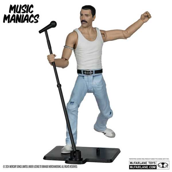 Music Maniacs Rock figurine Freddy Mercury McFarlane Toys