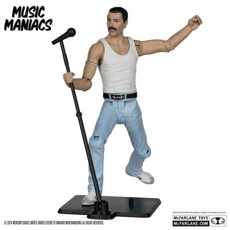 Music Maniacs Rock figurine Freddy Mercury McFarlane Toys
