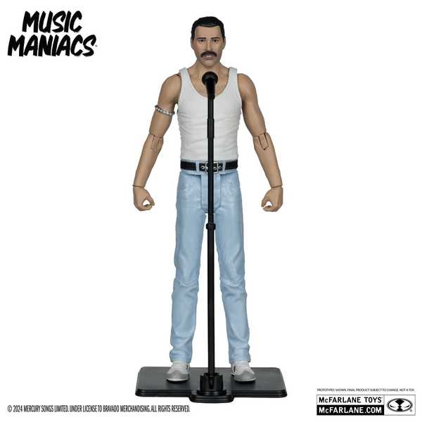 Music Maniacs Rock figurine Freddy Mercury McFarlane Toys