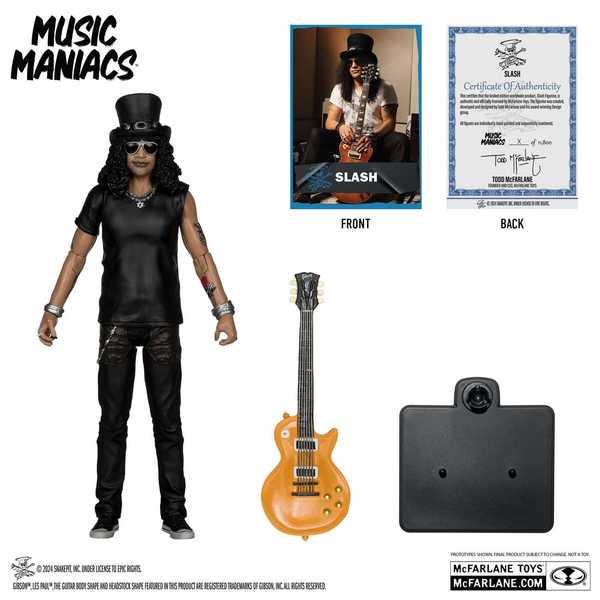 Music Maniacs Rock figurine Slash McFarlane Toys
