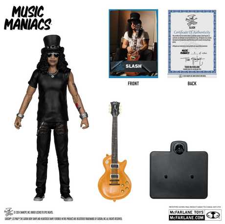 Music Maniacs Rock figurine Slash McFarlane Toys
