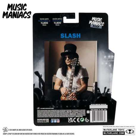 Music Maniacs Rock figurine Slash McFarlane Toys