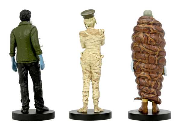 Beetlejuice Beetlejuice pack 3 figurines Immigration Hall   Neca