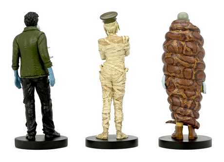 Beetlejuice Beetlejuice pack 3 figurines Immigration Hall   Neca