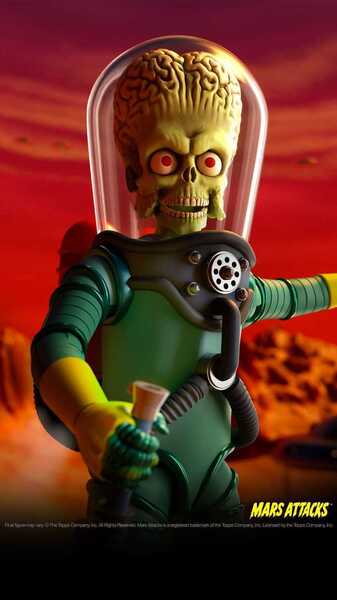Mars Attacks figurine Ultimates Martian Wave 1 SUPER 7