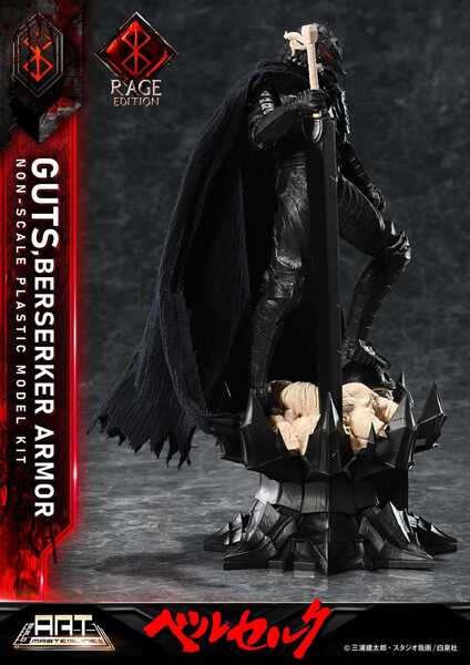 Berserk figurine Plastic Model Kit Build Art Masterline Guts Berserker Armor Rage