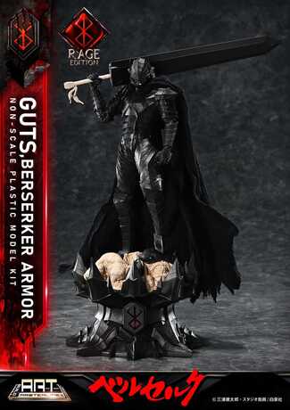 Berserk figurine Plastic Model Kit Build Art Masterline Guts Berserker Armor Rage