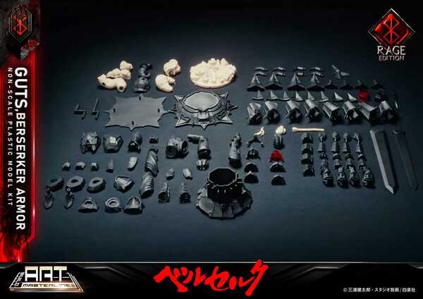 Berserk figurine Plastic Model Kit Build Art Masterline Guts Berserker Armor Rage