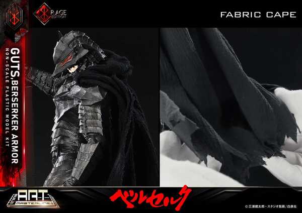 Berserk figurine Plastic Model Kit Build Art Masterline Guts Berserker Armor Rage