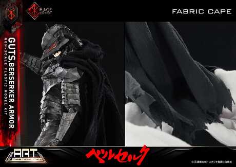 Berserk figurine Plastic Model Kit Build Art Masterline Guts Berserker Armor Rage
