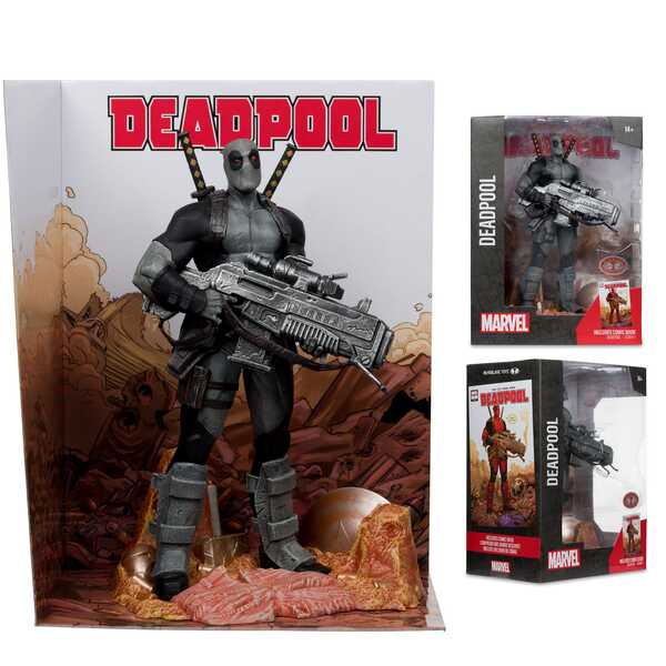 Marvel Collection statuette PVC 1/6 Deadpool (Deadpool #1)(Grey Suit Chase) McFarlane Toys