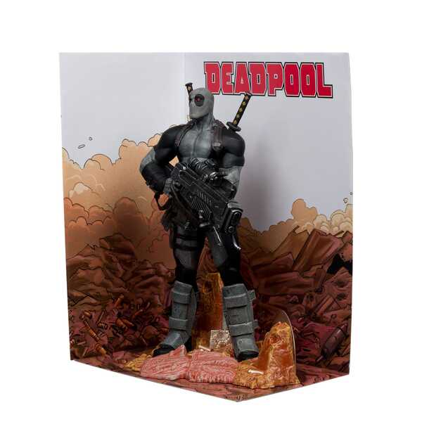 Marvel Collection statuette PVC 1/6 Deadpool (Deadpool #1)(Grey Suit Chase) McFarlane Toys