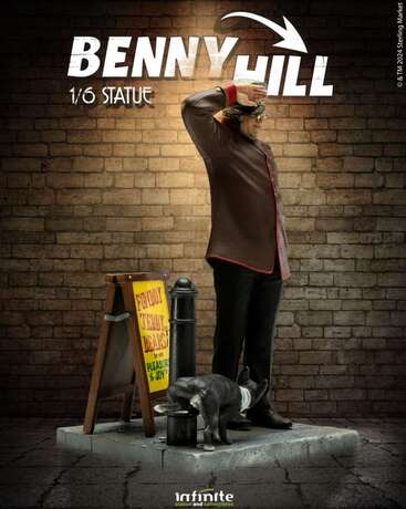 Benny hill 1/6 statue Infinite Statue