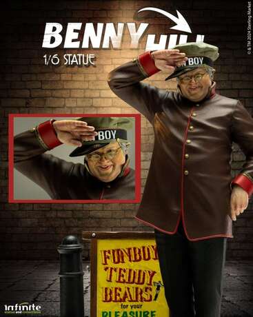 Benny hill 1/6 statue Infinite Statue