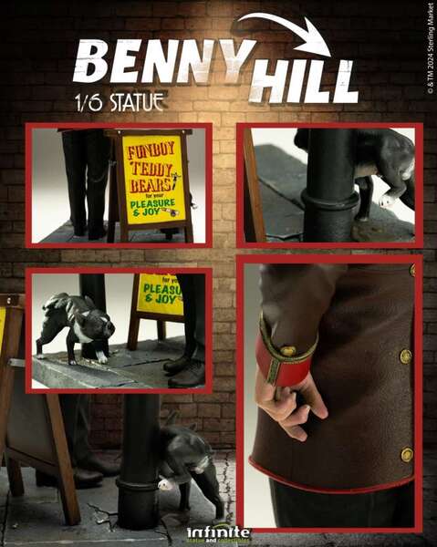 Benny hill 1/6 statue Infinite Statue
