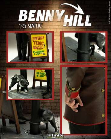 Benny hill 1/6 statue Infinite Statue