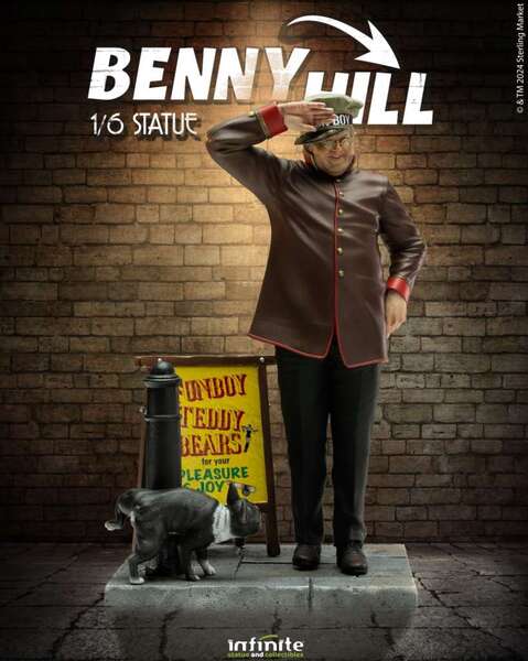 Benny hill 1/6 statue Infinite Statue