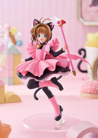 Cardcaptor Sakura statuette PVC Pop Up Parade Sakura Kinomoto: Black Cat Costume Ver. L Size Good Smile Company