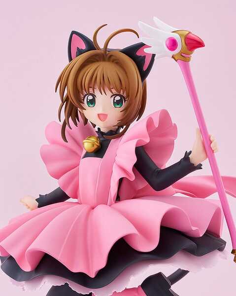 Cardcaptor Sakura statuette PVC Pop Up Parade Sakura Kinomoto: Black Cat Costume Ver. L Size Good Smile Company