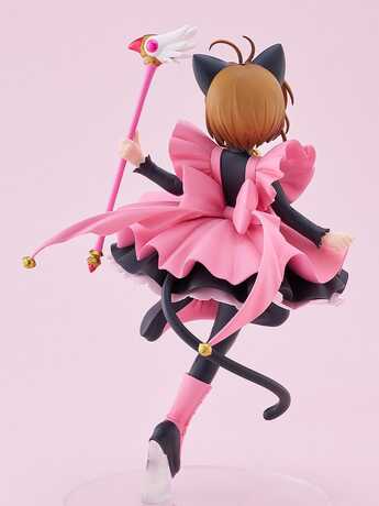 Cardcaptor Sakura statuette PVC Pop Up Parade Sakura Kinomoto: Black Cat Costume Ver. L Size Good Smile Company