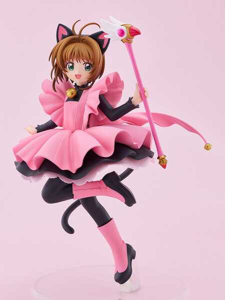 Cardcaptor Sakura statuette PVC Pop Up Parade Sakura Kinomoto: Black Cat Costume Ver. L Size Good Smile Company