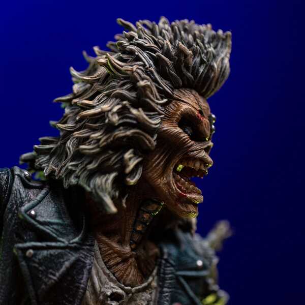 Iron Maiden statuette 1/10 Art Scale Eddie 50th Year Anniversary Iron Studios