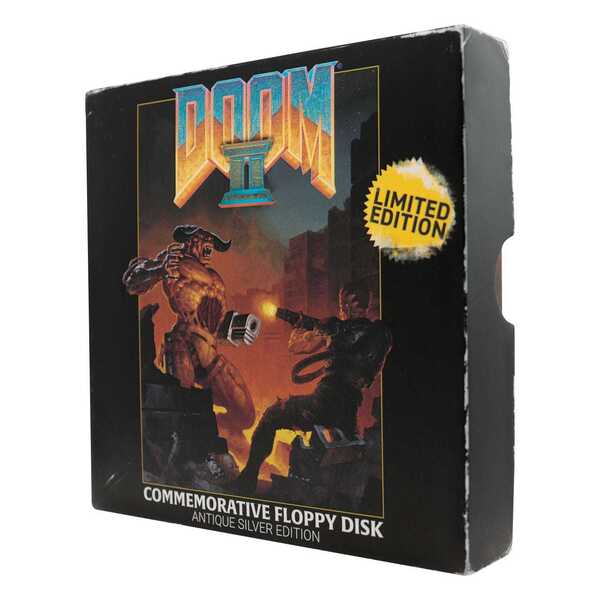 Doom II Vintage 1995 y Ver. 1,7 cinco disquetes de 3,5 pulgadas Doom II Vintage 1995 y Ver. 1,7 cinco disquetes de 3,5 pulgadas