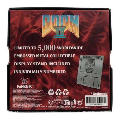 Doom 2 réplique Arena Floppy Disk Limited Edition Fanattik