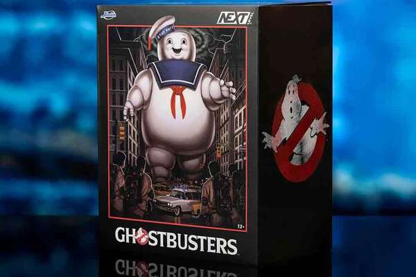 SOS Fantômes - Ghostbusters Ecto-1 Stay Puft diorama Nano Scene JADA