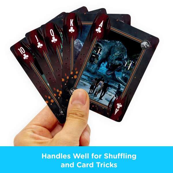 Jurassic world  playing cards jeu de cartes AQUARIUS