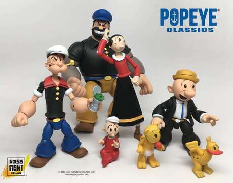 Popeye Wave 1  Action Figure Boss Fight Studio