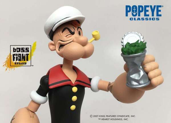 Popeye Wave 1  Action Figure Boss Fight Studio