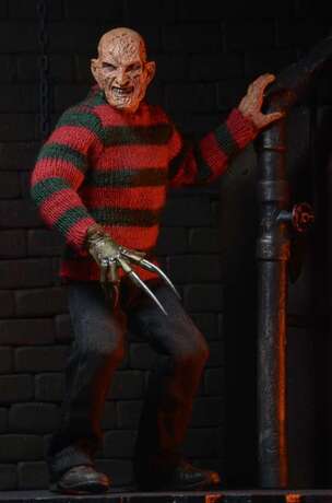 Nightmare On Elm Street 3 figurine Retro Freddy Krueger Neca