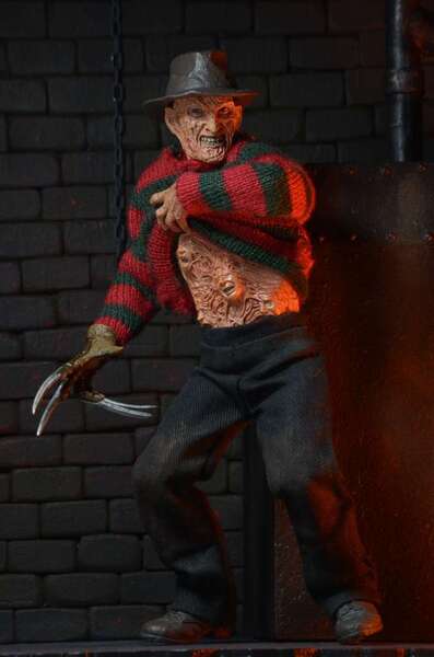 Nightmare On Elm Street 3 figurine Retro Freddy Krueger Neca